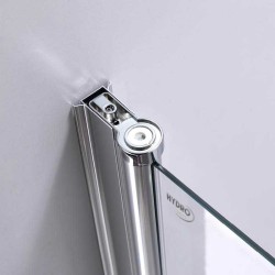 DRZWI PRYSZNICOWE SH01D CHROM 110 CM 6 MM