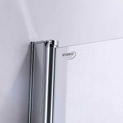 DRZWI PRYSZNICOWE SH01F CHROM 130 CM 6 MM