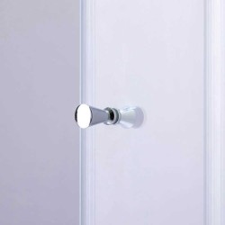 DRZWI PRYSZNICOWE SH02B CHROM 90 CM 6 MM