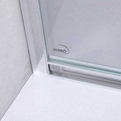 DRZWI PRYSZNICOWE SH02B CHROM 90 CM 6 MM