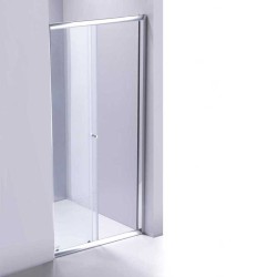 DRZWI PRYSZNICOWE SH02E CHROM 120 CM 6 MM