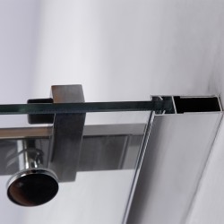 DRZWI PRYSZNICOWE SH03C CHROM 105-110 CM 8 MM
