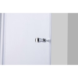 DRZWI PRYSZNICOWE SH06E CHROM 120 CM 6 MM
