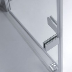 DRZWI PRYSZNICOWE SH06E CHROM 120 CM 6 MM