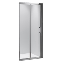 DRZWI PRYSZNICOWE SH09A CHROM 80 CM 6 MM