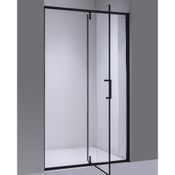 DRZWI PYSZNICOWE SH08A CZARNE 80 CM 6 MM