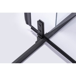 DRZWI PYSZNICOWE SH08A CZARNE 80 CM 6 MM