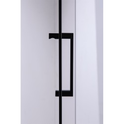 DRZWI PYSZNICOWE SH08A CZARNE 80 CM 6 MM