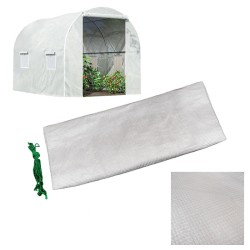 FOLIA ZAMIENNA NA TUNEL OGRODOWY FOLIOWY TF02W 2x2 m2 BIAŁY WYTRZYMAŁA