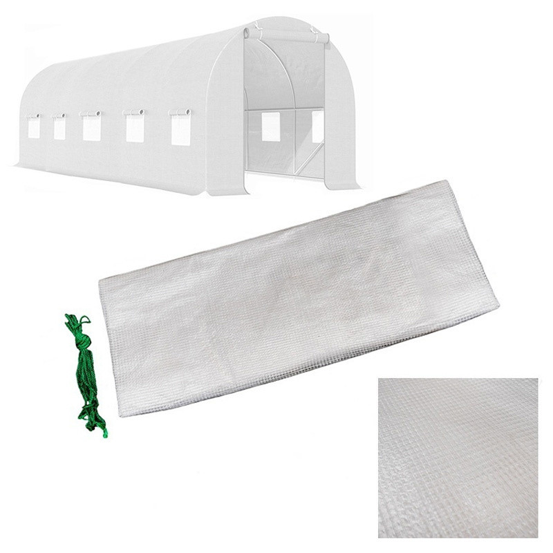 FOLIA ZAMIENNA NA TUNEL OGRODOWY TF06W BIAŁY 6x3 M PTF06W-6X3-WHITE