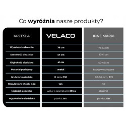 FOTEL KRZESŁO WELUROWE TAPICEROWANE RISO CZARNY NOGI CZARNE