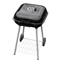 GRILL OGRODOWY WĘGLOWY Z POKRYWĄ VL05 CZARNY