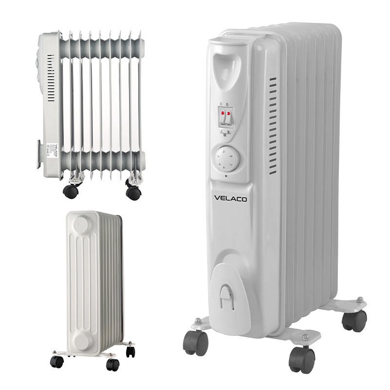GRZEJNIK OLEJOWY ELEKTRYCZNY 9 ŻEBER TERMOSTAT MERAPI 2000 WAT GRZEJNIK OLEJOWY ELEKTRYCZNY 9 ŻEBER TERMOSTAT MERAPI 2000 WAT
