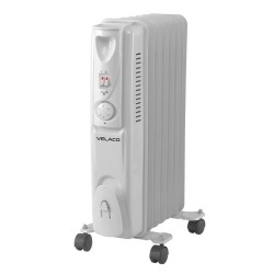GRZEJNIK OLEJOWY ELEKTRYCZNY 9 ŻEBER TERMOSTAT MERAPI 2000 WAT