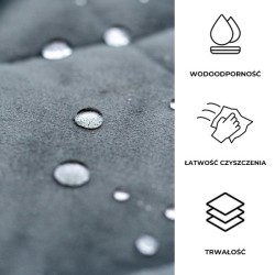 HOKER KRZESŁO BAROWE LUNA BIAŁA SKÓRA PU PODSTAWA CHROM LUNA-WH-CH