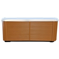 JACUZZI OGRODOWE WANNA SPA102 BIAŁA PERŁA OBUDOWA NATURAL 210x160 CM