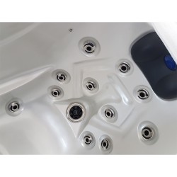 JACUZZI OGRODOWE WANNA SPA102 BIAŁA PERŁA OBUDOWA NATURAL 210x160 CM