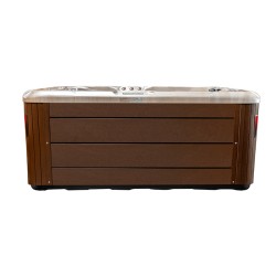 JACUZZI OGRODOWE WANNA SPA102 CAPPUCCINO OBUDOWA KAWA 210x160 CM