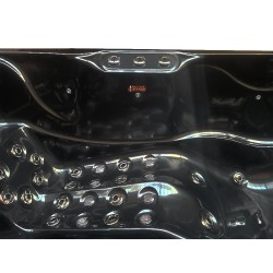 JACUZZI OGRODOWE WANNA SPA102 CZARNA FALA OCEANU OBUDOWA ANTRACYT 210x160 CM