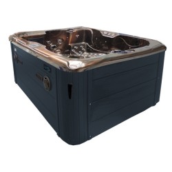 JACUZZI OGRODOWE WANNA SPA102 MAGMA GOLD OBUDOWA ANTRACYT 210x160 CM