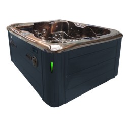 JACUZZI OGRODOWE WANNA SPA102 MAGMA GOLD OBUDOWA ANTRACYT 210x160 CM