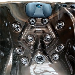 JACUZZI OGRODOWE WANNA SPA102 MAGMA GOLD OBUDOWA ANTRACYT 210x160 CM
