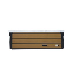 JACUZZI OGRODOWE WANNA SPA341 BIAŁA PERŁA OBUDOWA NATURAL 220X156 CM