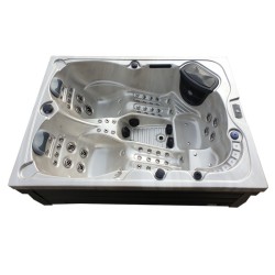 JACUZZI OGRODOWE WANNA SPA341 CAPPUCCINO OBUDOWA KAWA 220x156 CM