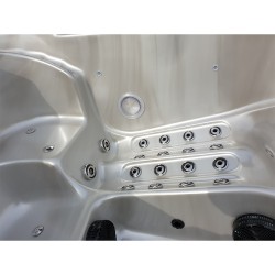 JACUZZI OGRODOWE WANNA SPA341 CAPPUCCINO OBUDOWA KAWA 220x156 CM