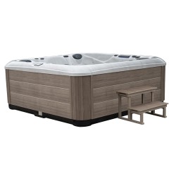 JACUZZI OGRODOWE WANNA SPA347 BIAŁY MARMUR 230x230 CM