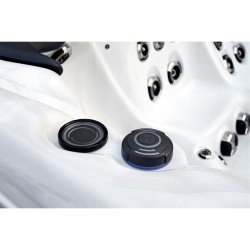 JACUZZI OGRODOWE WANNA SPA347 BIAŁY MARMUR 230x230 CM