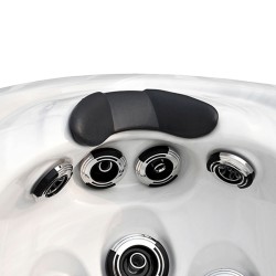 JACUZZI OGRODOWE WANNA SPA347 BIAŁY MARMUR 230x230 CM