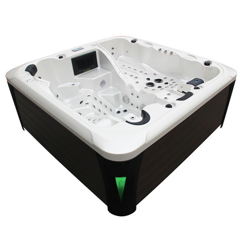 JACUZZI OGRODOWE WANNA SPA403 BIAŁA PERŁA OBUDOWA KAWA 230x230 CM JACUZZI OGRODOWE WANNA SPA403 BIAŁA PERŁA OBUDOWA KAWA 230x230 CM