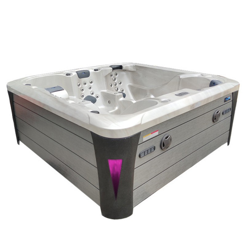 JACUZZI OGRODOWE WANNA SPA403 CAPPUCCINO OBUDOWA SZARA 230x230 CM JACUZZI OGRODOWE WANNA SPA403 CAPPUCCINO OBUDOWA SZARA 230x230 CM
