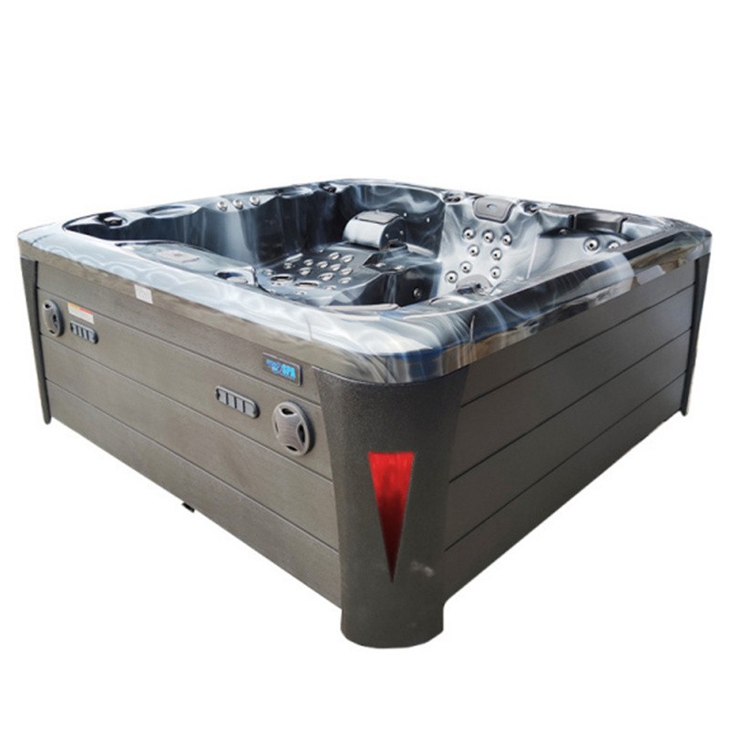 JACUZZI OGRODOWE WANNA SPA403 CZARNA FALA OCEANU OBUDOWA CZARNA 230x230 CM JACUZZI OGRODOWE WANNA SPA403 CZARNA FALA OCEANU OBUDOWA CZARNA 230x230 CM
