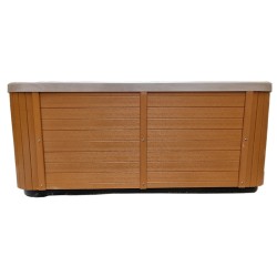 JACUZZI OGRODOWE WANNA SPA508 CAPPUCCINO OBUDOWA NATURAL 215x190 CM