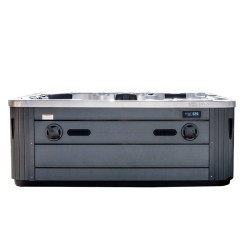 JACUZZI OGRODOWE WANNA SPA508 CAPPUCCINO OBUDOWA SZARA 215x190 CM