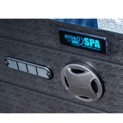 JACUZZI OGRODOWE WANNA SPA508 NIEBIESKA FALA OBUDOWA ANTRACYT 215x190 CM