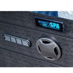 JACUZZI OGRODOWE WANNA SPA508 NIEBIESKA FALA OBUDOWA ANTRACYT 215x190 CM