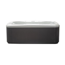 JACUZZI OGRODOWE WANNA SPA516 BIAŁA PERŁA OBUDOWA ANTRACYT 170x210 CM