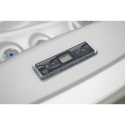 JACUZZI OGRODOWE WANNA SPA516 BIAŁA PERŁA OBUDOWA ANTRACYT 170x210 CM