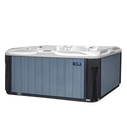 JACUZZI OGRODOWE WANNA SPA531 BIARA PERŁA OBUDOWA SZARA 200x200 CM