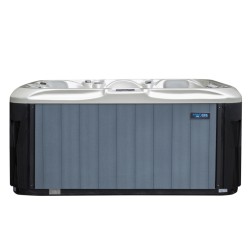 JACUZZI OGRODOWE WANNA SPA531 BIARA PERŁA OBUDOWA SZARA 200x200 CM