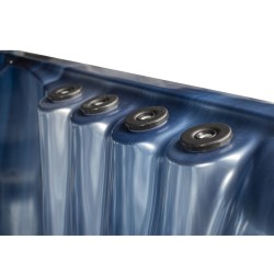 JACUZZI OGRODOWE WANNA SPA531 NIEBIESKA FALA OCEANU OBUDOWA ANTRACYT 200x200 CM