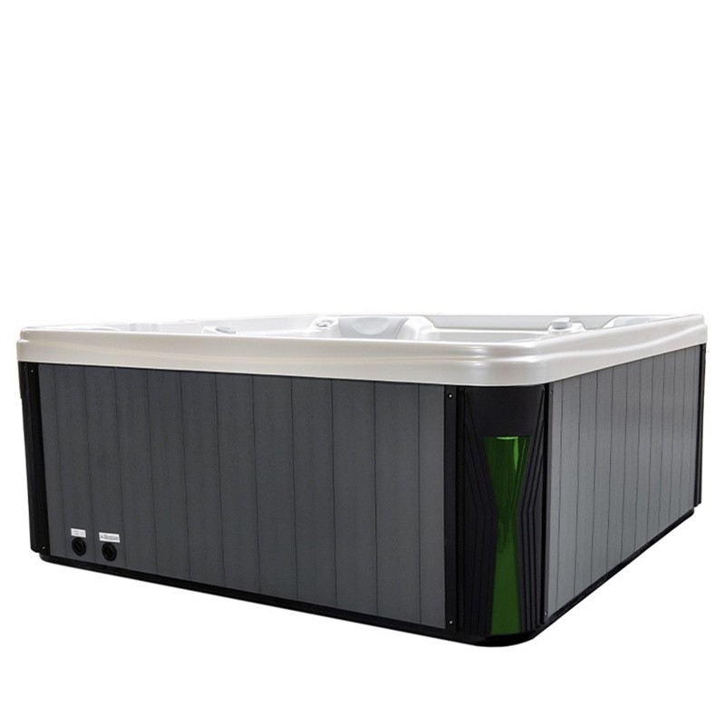 JACUZZI OGRODOWE WANNA SPA538 BIAŁA PERŁA OBUDOWA SZARA 220x220 CM JACUZZI OGRODOWE WANNA SPA538 BIAŁA PERŁA OBUDOWA SZARA 220x220 CM