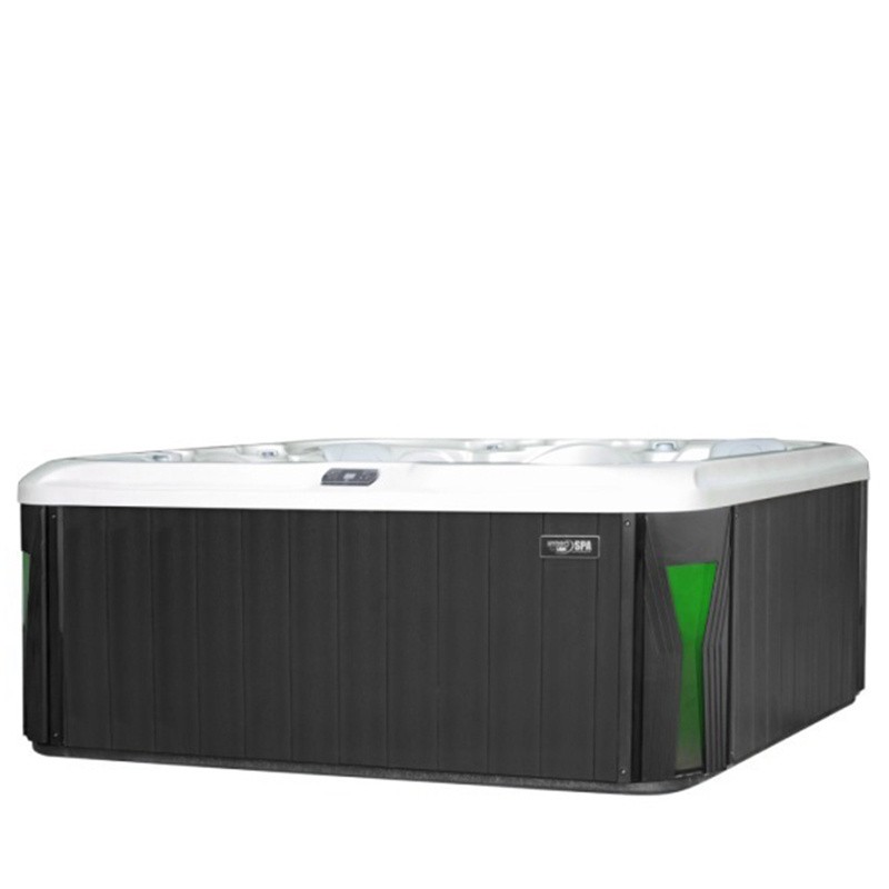 JACUZZI OGRODOWE WANNA SPA560 BIAŁA PERŁA OBUDOWA ANTRACYT 220x220 CM JACUZZI OGRODOWE WANNA SPA560 BIAŁA PERŁA OBUDOWA ANTRACYT 220x220 CM
