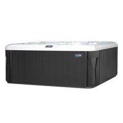 JACUZZI OGRODOWE WANNA SPA560 BIAŁA PERŁA OBUDOWA ANTRACYT 220x220 CM