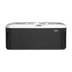 JACUZZI OGRODOWE WANNA SPA560 BIAŁA PERŁA OBUDOWA ANTRACYT 220x220 CM