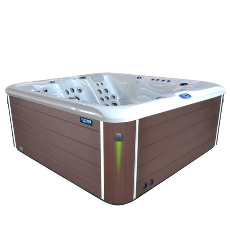 JACUZZI OGRODOWE WANNA SPA560 BIAŁA PERŁA OBUDOWA KAWA 220x220 CM JACUZZI OGRODOWE WANNA SPA560 BIAŁA PERŁA OBUDOWA KAWA 220x220 CM