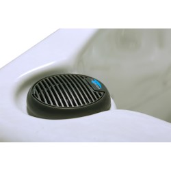 JACUZZI OGRODOWE WANNA SPA560 BIAŁA PERŁA OBUDOWA KAWA 220x220 CM